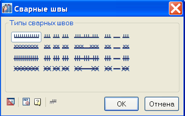Рис. 2. Сварные швы