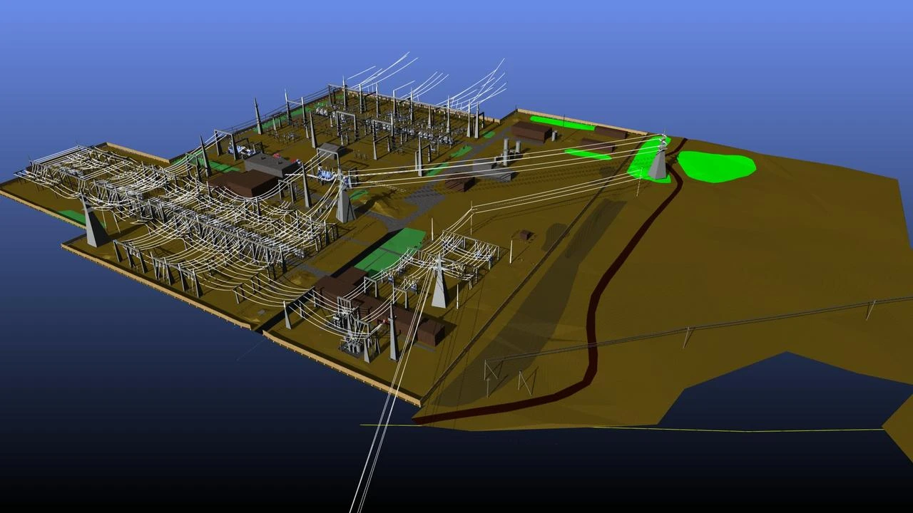 Model Studio CS Открытые распределительные устройства | SmartCAD